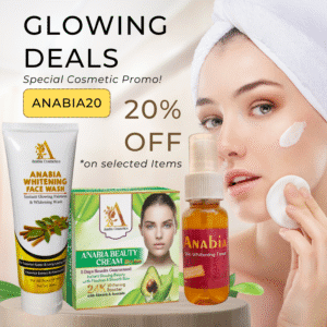 Anabia Beauty Cream Ultra Glow+Whitening Face Wash+Skin Whitening Toner