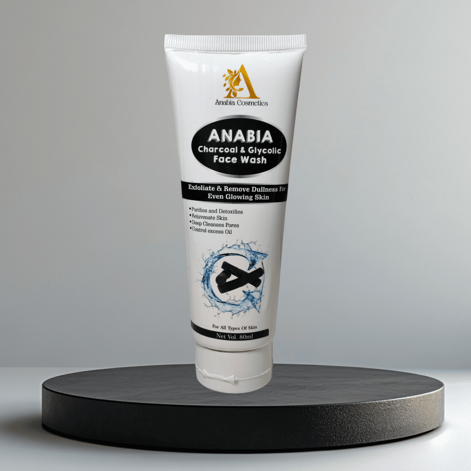 Anabia Charcoal Glycolic Face Wash
